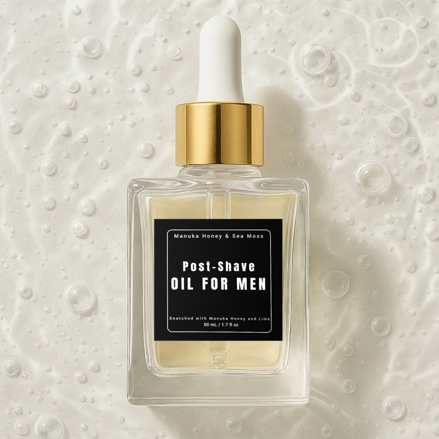 Manuka Honey Snatched Sea Moss MENS Post-Shave Oil