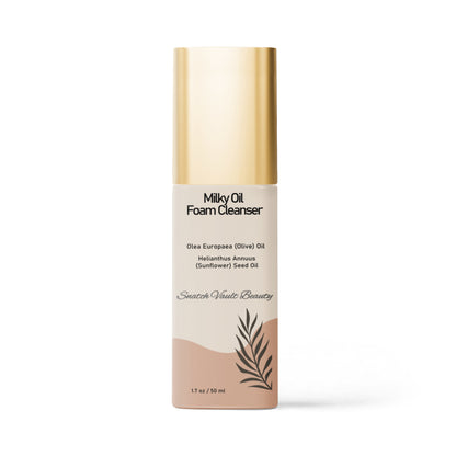 Milky Oil Snatched Foaming Cleanser - Gold Cap