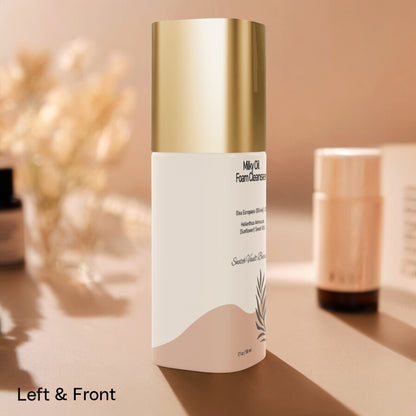 Milky Oil Snatched Foaming Cleanser - Gold Cap