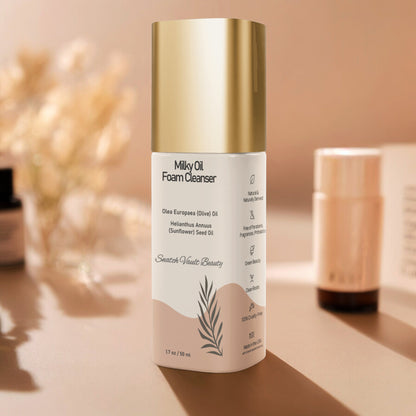 Milky Oil Snatched Foaming Cleanser - Gold Cap