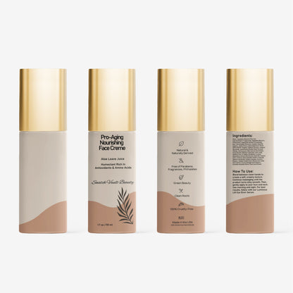 Pro-Aging Nourishing Snatched Face Cream - Gold Cap