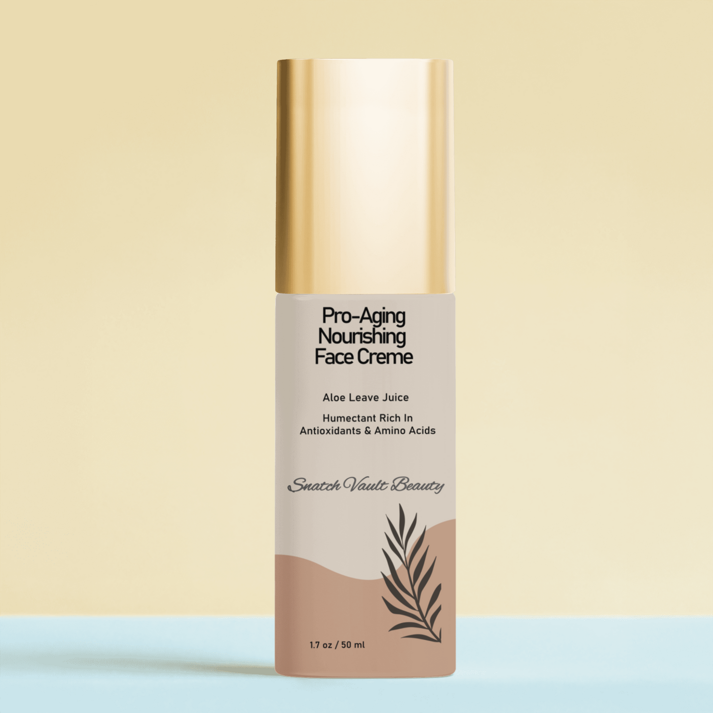 Pro-Aging Nourishing Snatched Face Cream - Gold Cap