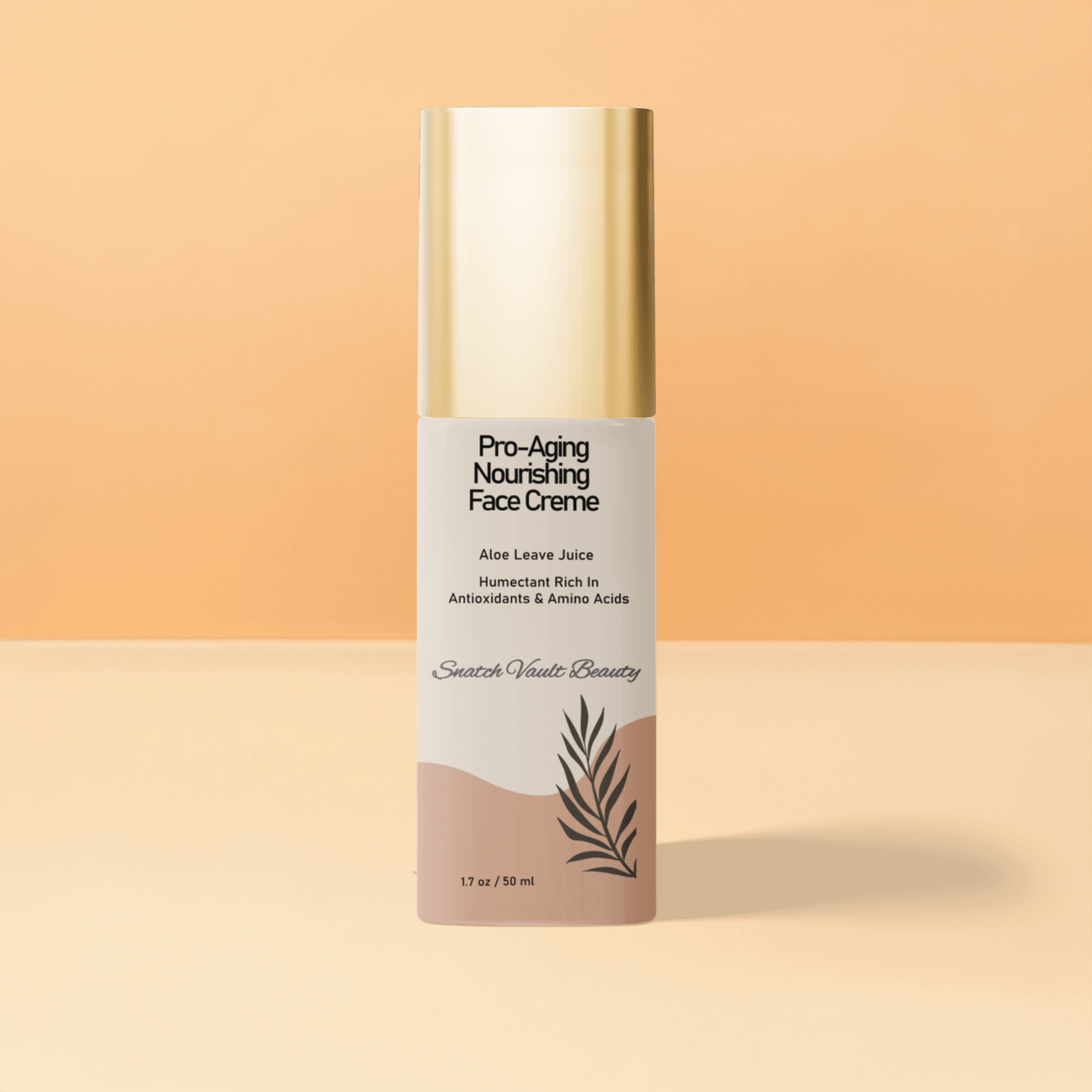 Pro-Aging Nourishing Snatched Face Cream - Gold Cap