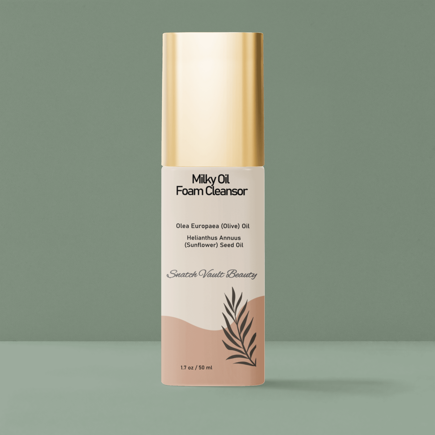 Milky Oil Snatched Foaming Cleanser - Gold Cap