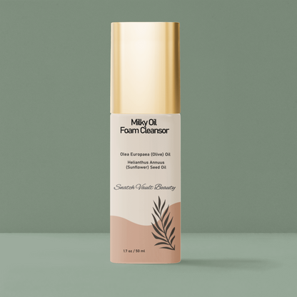 Milky Oil Snatched Foaming Cleanser - Gold Cap