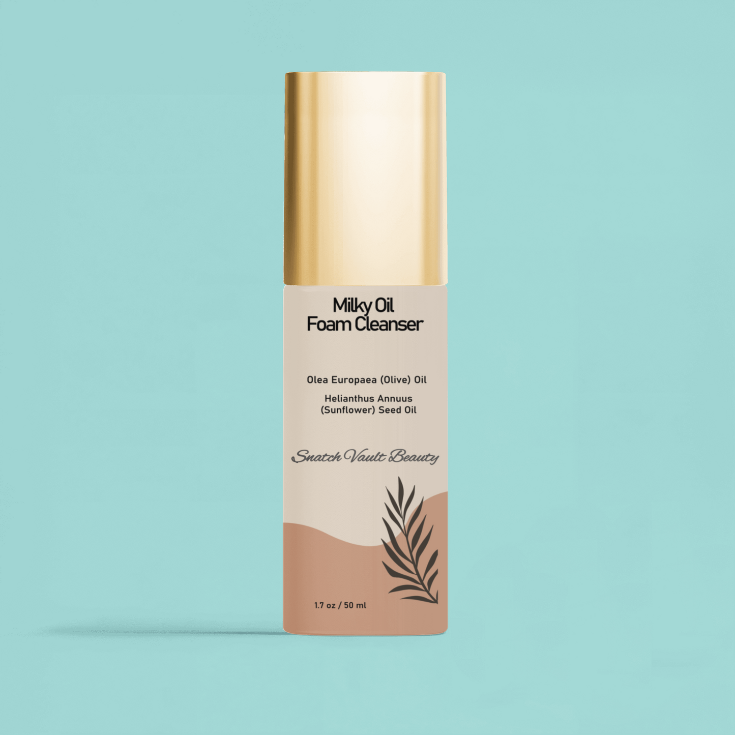 Milky Oil Snatched Foaming Cleanser - Gold Cap
