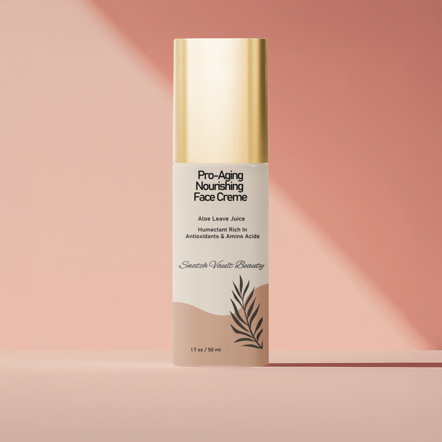 Pro-Aging Nourishing Snatched Face Cream - Gold Cap