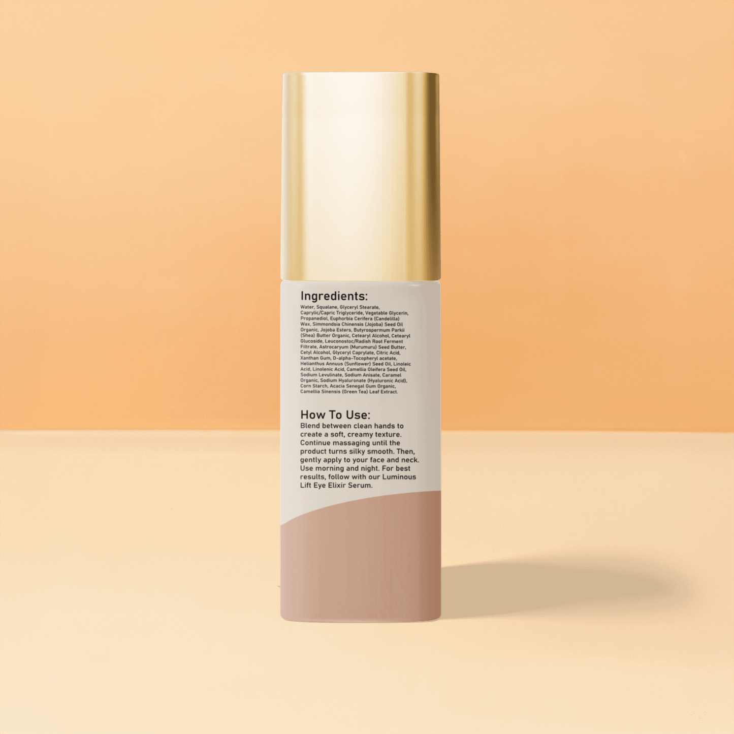 Pro-Aging Nourishing Snatched Face Cream - Gold Cap