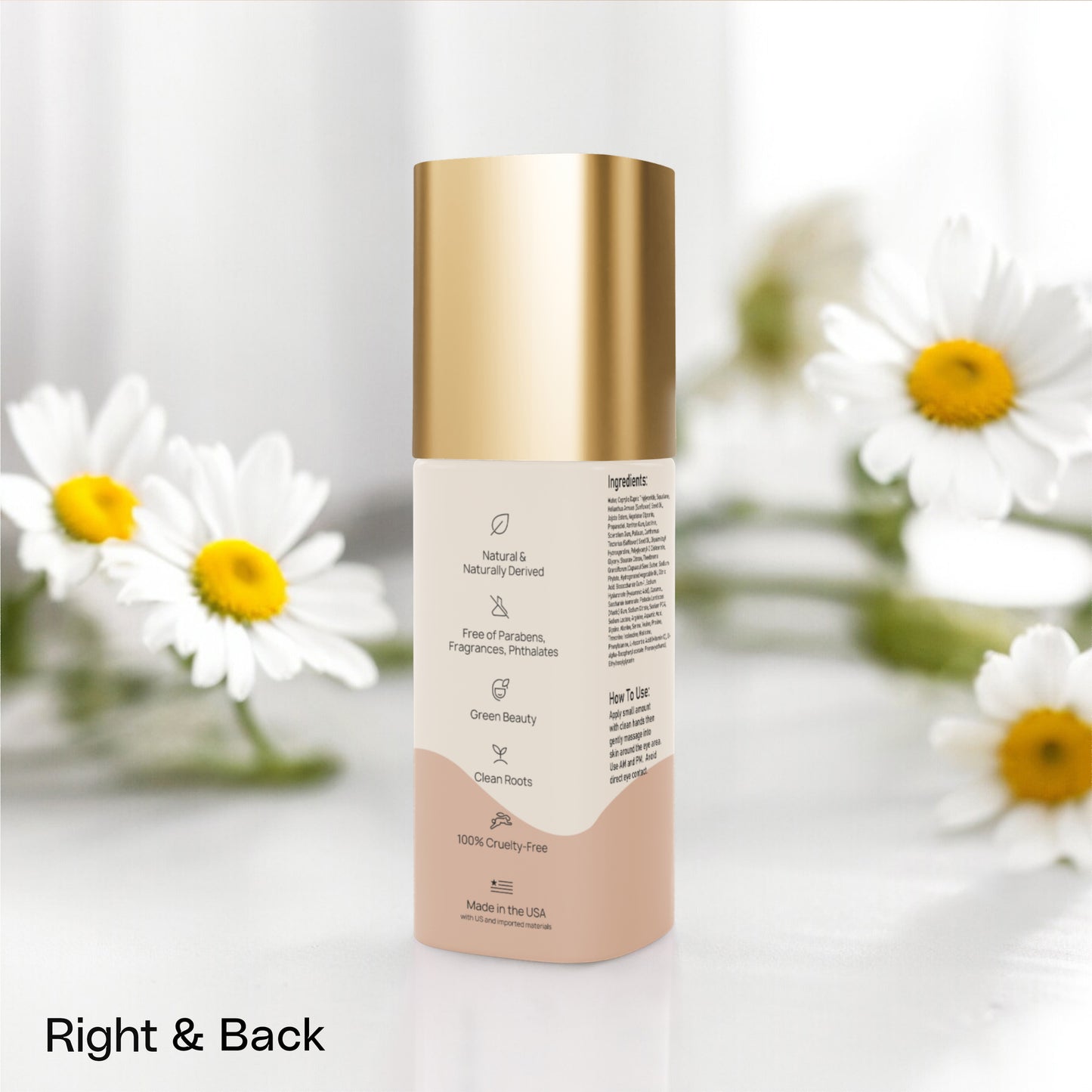BRIGHT & TIGHT Sea Moss Snatched Eye Serum Renewal - Gold Cap