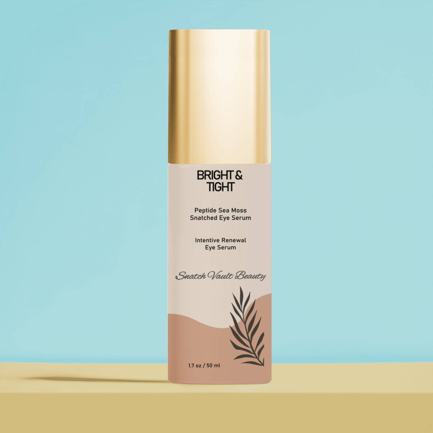 BRIGHT & TIGHT Sea Moss Snatched Eye Serum Renewal - Gold Cap