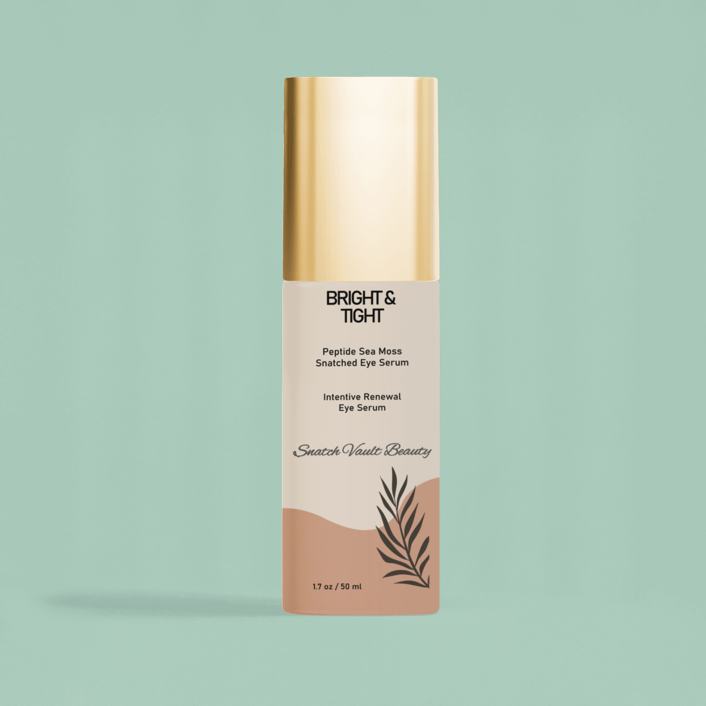 BRIGHT & TIGHT Sea Moss Snatched Eye Serum Renewal - Gold Cap