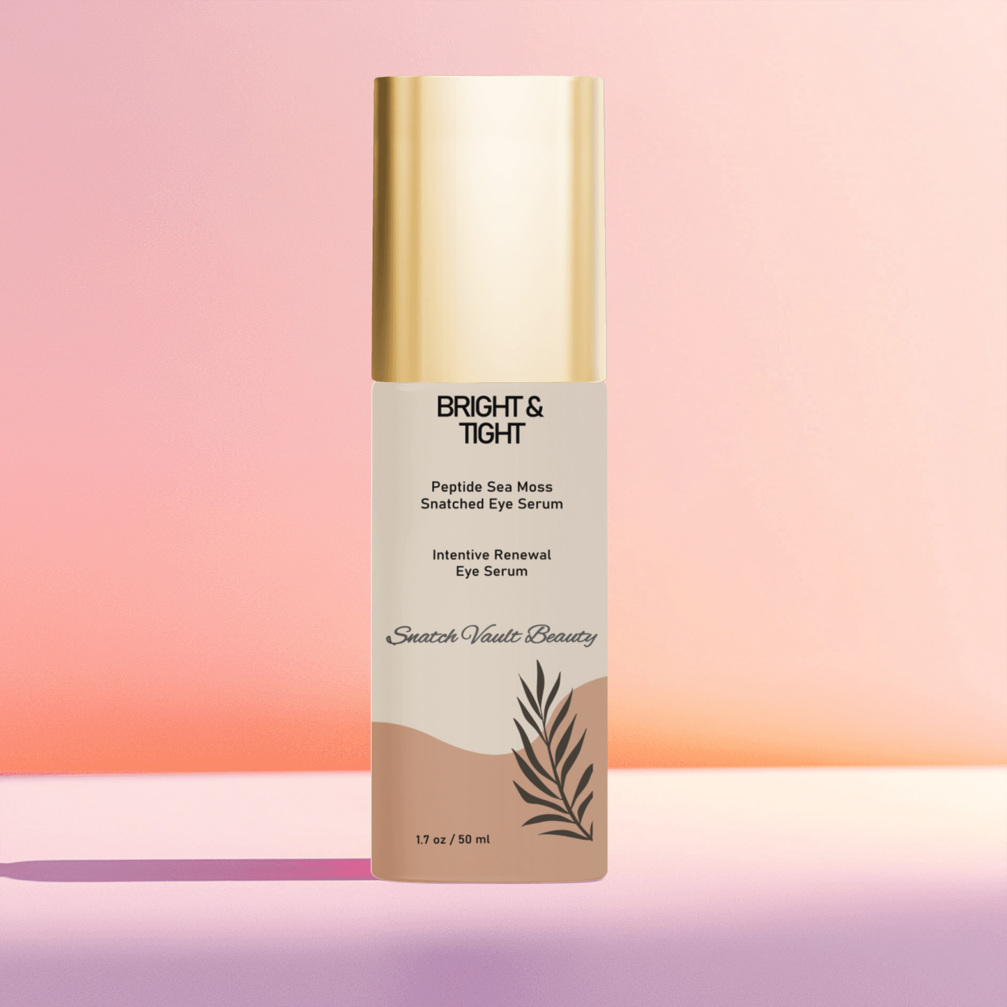 BRIGHT & TIGHT Sea Moss Snatched Eye Serum Renewal - Gold Cap