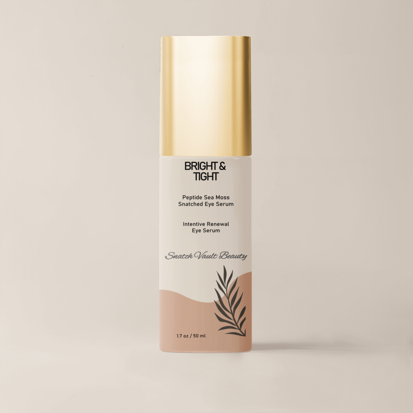 BRIGHT & TIGHT Sea Moss Snatched Eye Serum Renewal - Gold Cap