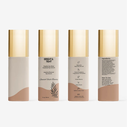 BRIGHT & TIGHT Sea Moss Snatched Eye Serum Renewal - Gold Cap