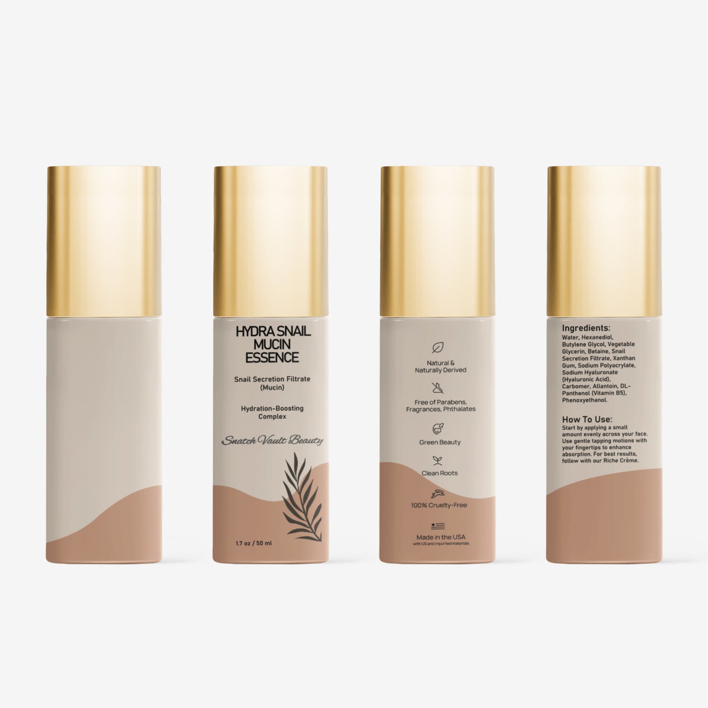 HYDRA SNAIL Snatched Mucin Essence - Gold Cap