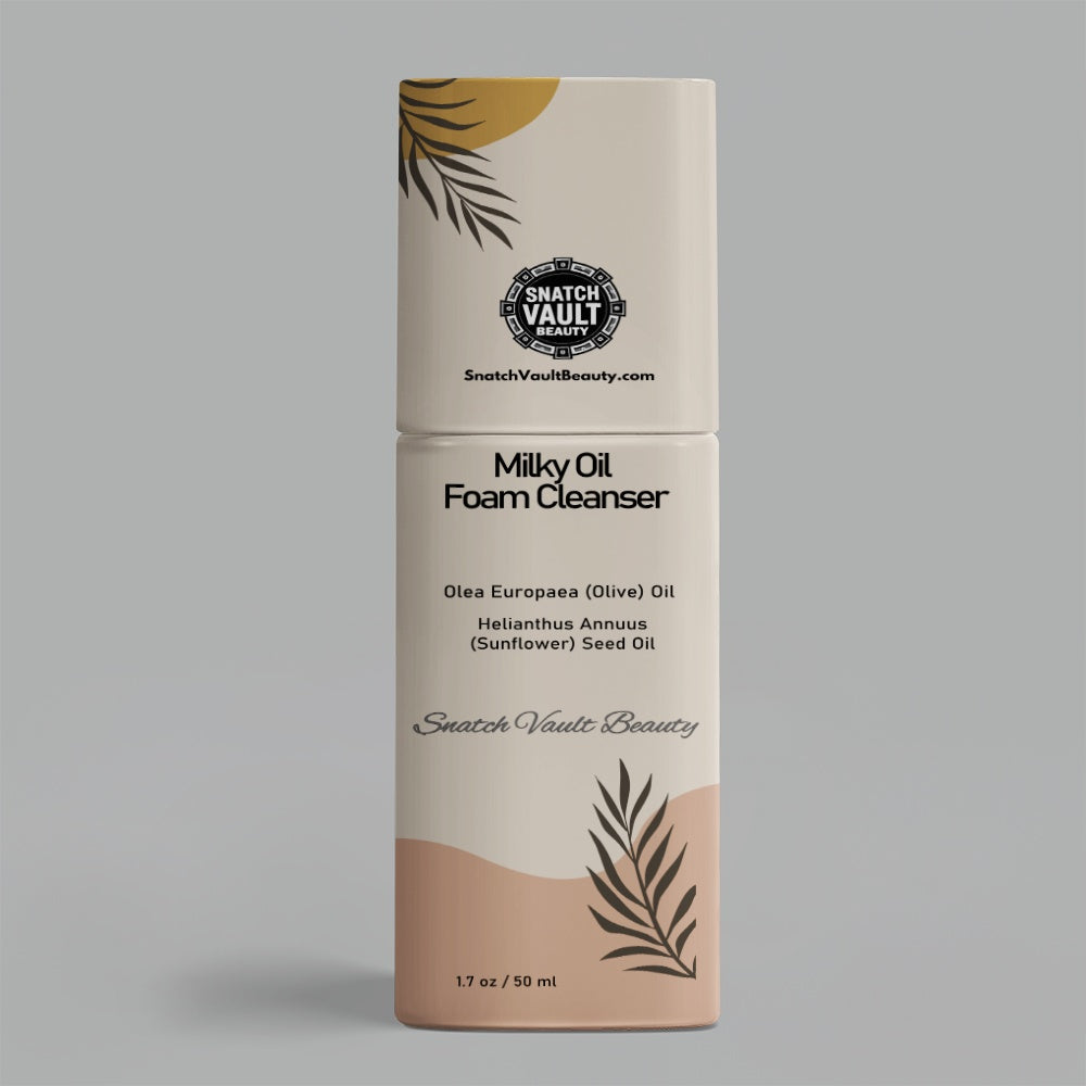 Milky Oil Snatched Foaming Cleanser