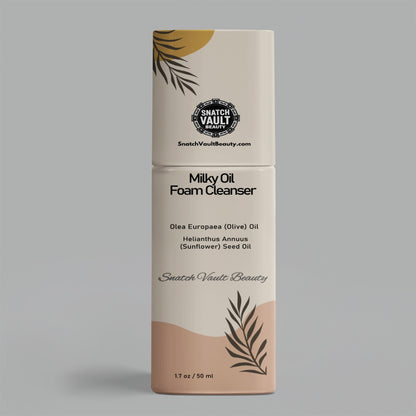 Milky Oil Snatched Foaming Cleanser